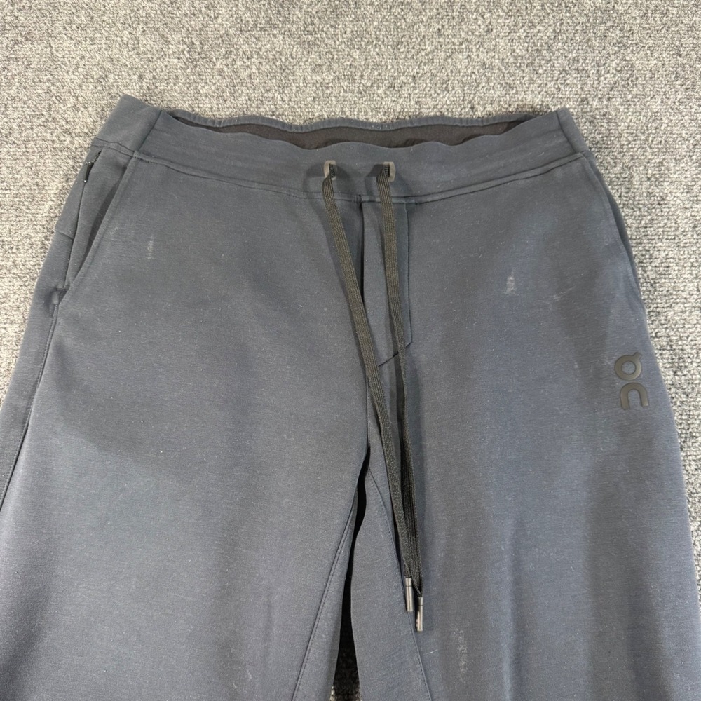 On Running Mens Sweat Pants Navy Blue Joggers‎ Size M Swiss Engineering